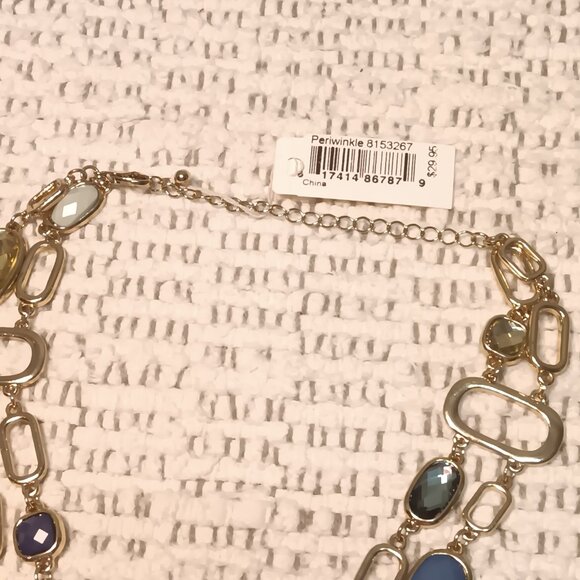 Charlie Paige long station & a 2 layer chunky link necklace lot - NEW - Picture 8 of 11